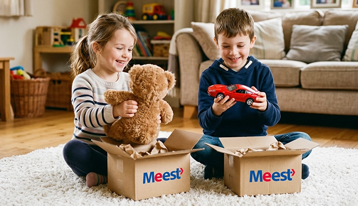 Give a Smile to a Child: Send Parcels for International Children's Day with Meest Italia